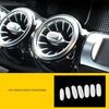 17pcs Car Center Console Button Sticker For Mercedes Benz A W177 B W247 GLB X247
