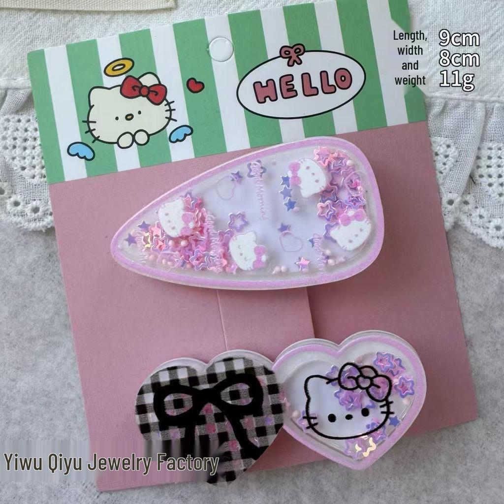 Cute Kitty Cat Rocking Hair Clip for Baby and Children's Bangs