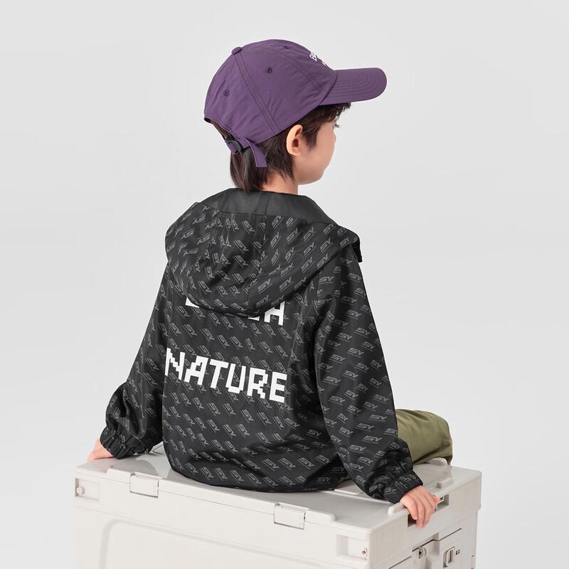 DuoDuJia Boys' Trendy Full Print Hooded Jacket