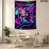 Name Custom Gundam Wall Tapestry Aesthetic Wall Hanging Printed Fabric Blanket Decorative Tapestries for Bedroom Living Room Home Decor