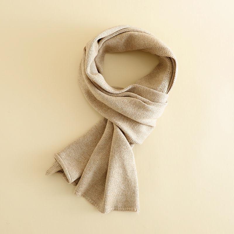 

Женский снуд из толстого кашемира в корейском стиле класса люкс: Теплый, Универсальный и Элегантный Зимний Вязаный Шарф для Защиты Шеи