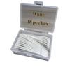18Pcs Disposable Tongue Scraper With Dental Picks Double Side Cleaning Travel Oral Care Bpa Free Plastic Hygiene