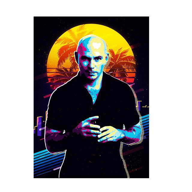 Berühmte Rapper Star Sänger Kunst Malerei Wand Leinwand Poster und Drucke Moderne Figur Porträt Bilder für Wohnzimmer Wohnkultur