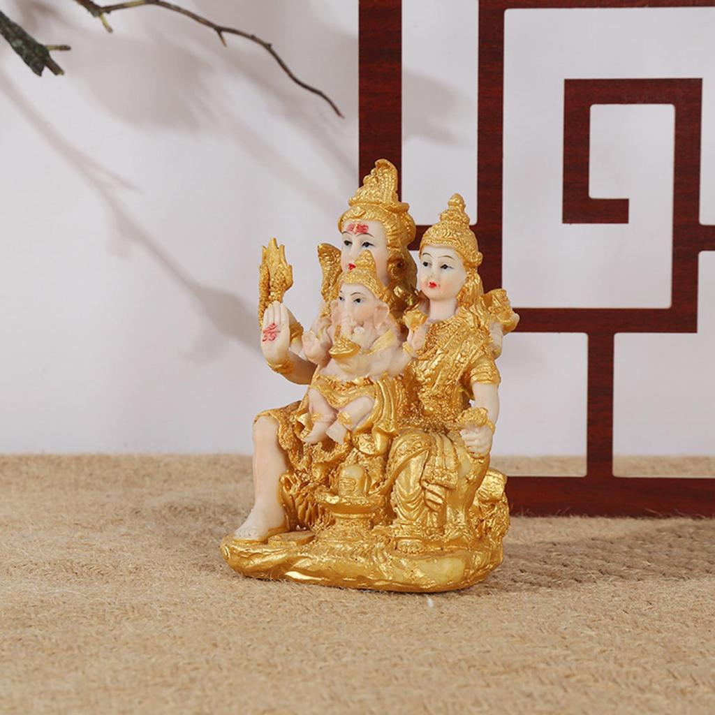 Divinità Indù Decorazione Indù Buddha Fengshui Statua per Altare Pooja , C, Media