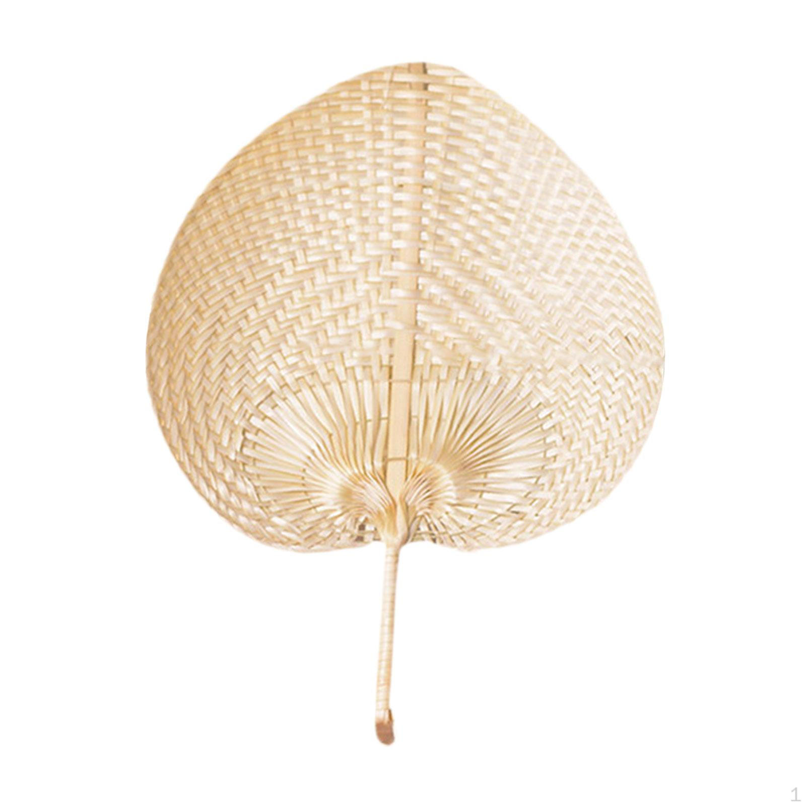 

Веер ручной работы из бамбука в китайском стиле для свадебных сувениров, многофункциональный, в форме персика 30x38cm