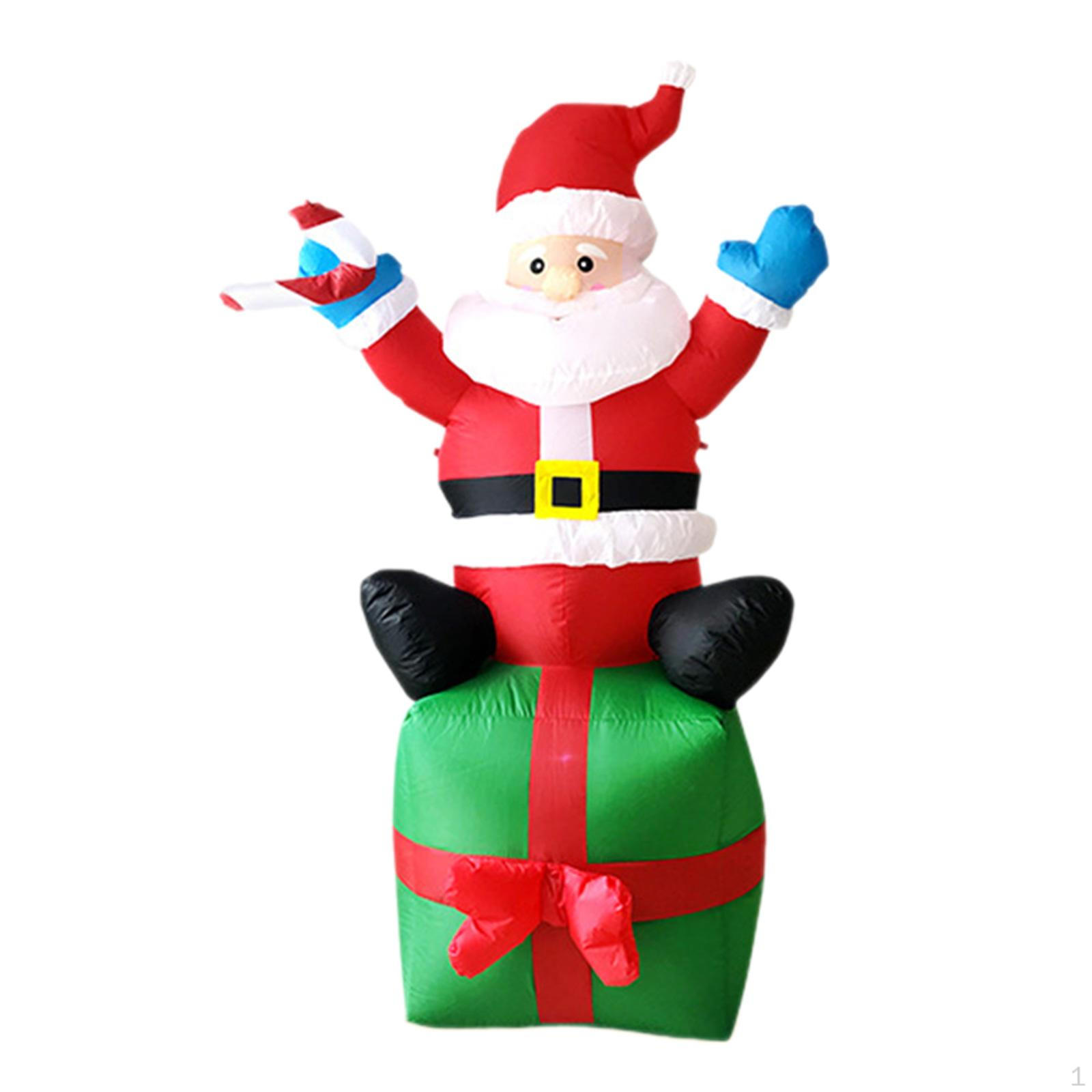 

Рождественские надувные изделия гигантские светящиеся милые всепогодные рождественские надувные украшения в стиле A Style B