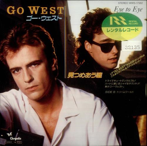 

7inch Record GO WEST - Eye To Eye WWS17582 Chrysalis 1985 Japan Dance & Electronica Used
