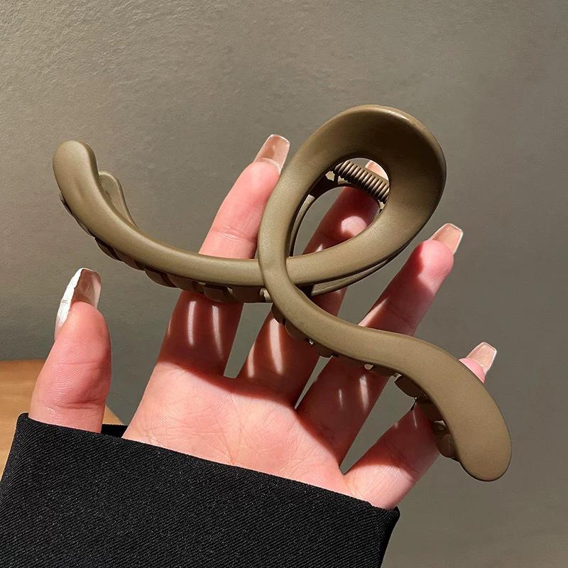 Large Acrylic Shark Hair Clip for Women - High-End Volume Grip Accessory