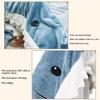 Shark Blanket Adult Cartoon Sleeping Bag Pajama Hooded Warm Flannel Funny Homewear Shark Onesie Sleeping Bag Winter Warm Blanket