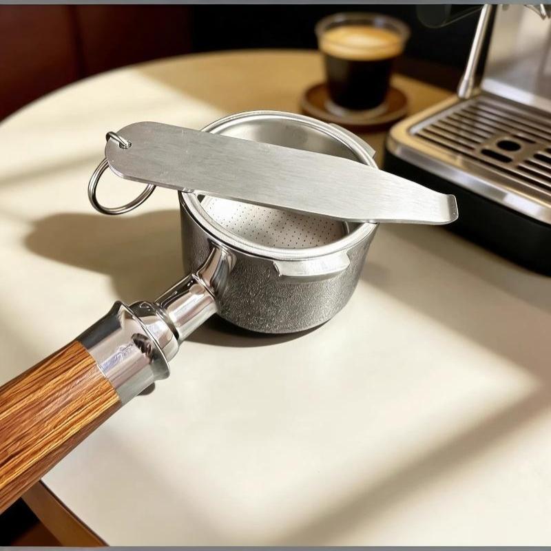 Portafiltre Sepeti Çıkarma Aparatı Paslanmaz Çelik Dayanıklı Kahve Tozu Fincanı Sökme Espresso Makinesi Aksesuarı