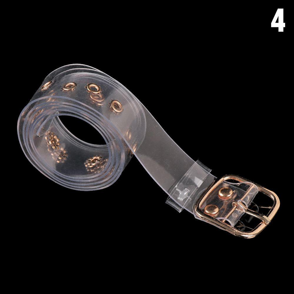 Mode Klare Dornschließe Transparentes Taillenband Rund Quadratisch Herz Punk Hüftgürtel Hüftgurt