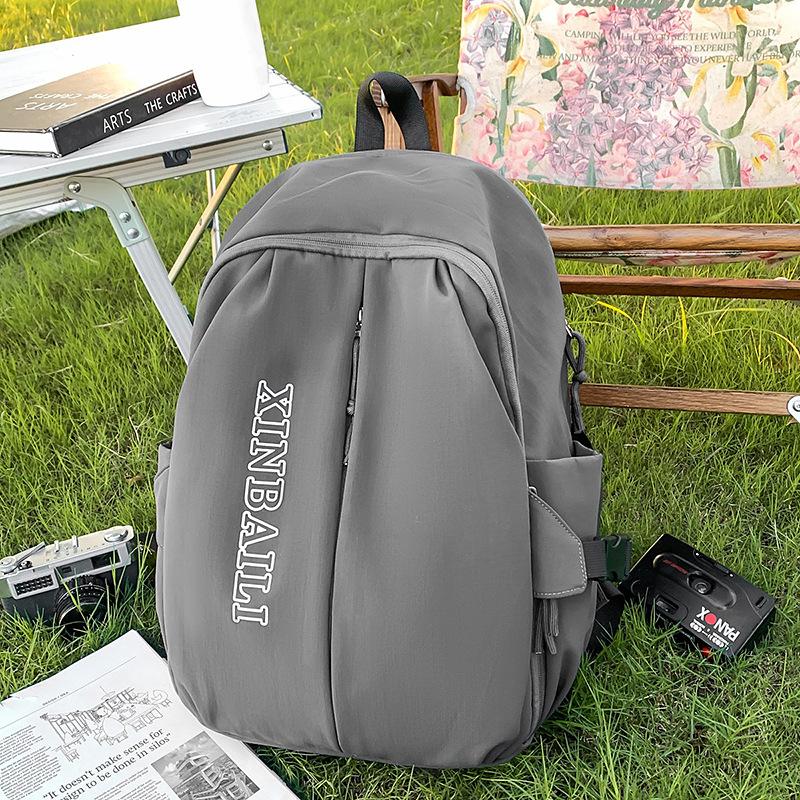 New Casual Backpack Outdoor Light Mountaineering Backpack Cycling Travel Large Capacity Backpack Student School Bag