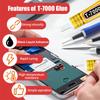 B7000/T7000 Epoxy Resin Glue (1-8Pcs) Universal Glue for Mobile Phones (15/110g) (Suitable for Metal, Plastic, Glass Screen Repair and a