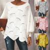 European and American Large-size Women's Sweater Knitted Sweater Women