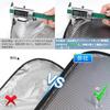 LIMSTYLE Windshield Sunshade for Honda Step WGN Light Heat Shade UV Car Polka Dot Storage Bag Easy Direct from the Manufacturer (6th Generation), RP8,