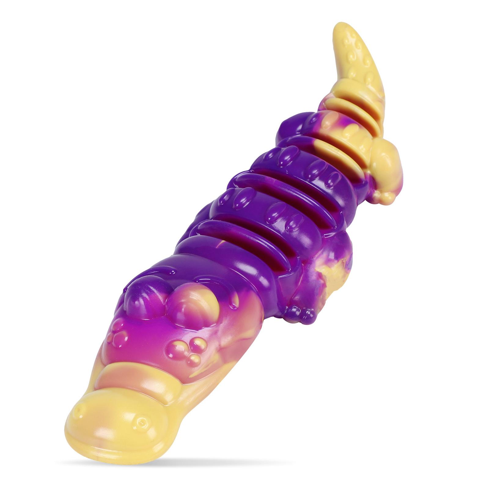 

Dog Toys Animal Shaped Dog Dental Toy Nylon Teeth Cleaning Toy for Medium & Large Dogs