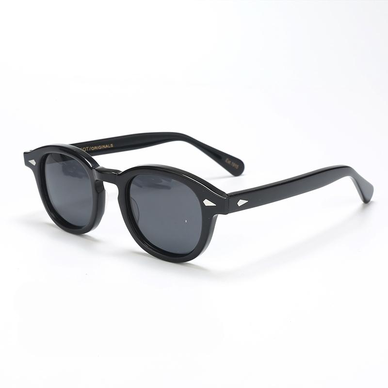 Fashion Polarized Sunglasses Men UV400 Johnny Depp Lemtosh Brand Designer Sun Glasses For Male Retro Acetate Frame Oculos