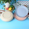 1pc Solid Color Eco Friendly Fruit Dishes Plates Dishes Wheat Straw Plates Dinnerware Dishwasher Safe Unbreakable Healthy Child