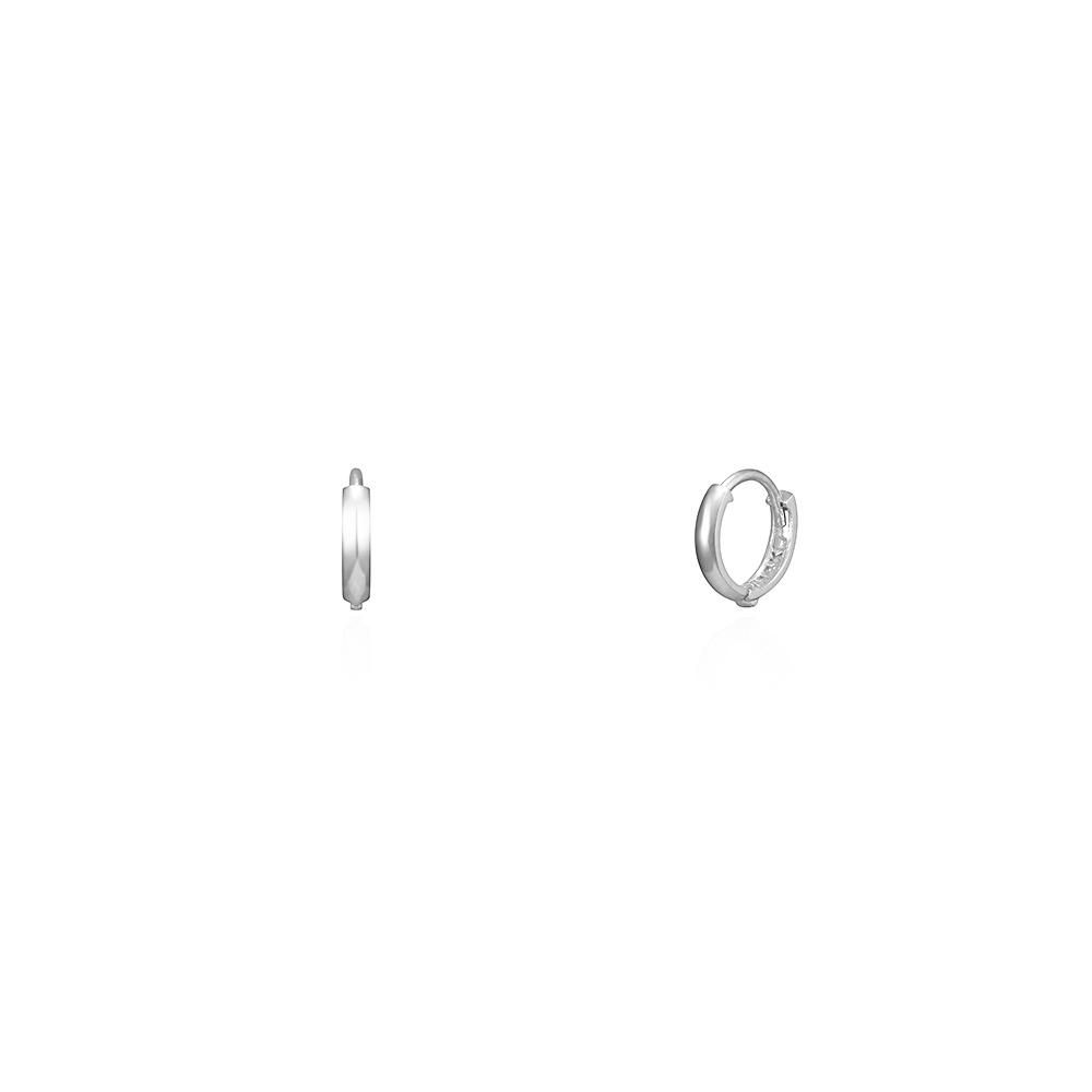 Staygem 14K Ultra Mini One-Touch Ring Earrings