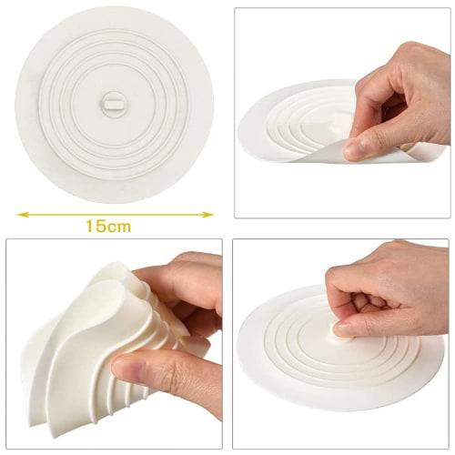 Silicone Sink Drain Cover, Water Stopper, One of the Best Sealing Sink Stoppers, Bathtub Stopper, Aquarium Stopper, Sink Drain Cover, Suitable for Bat