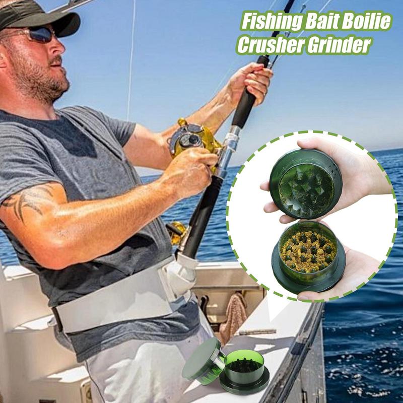 1pcs Carp Fishing Bait Crusher Grinder Box Reusable For Pellets Carp Bait Making Portable Outdoor Fishing Tackle Accessories
