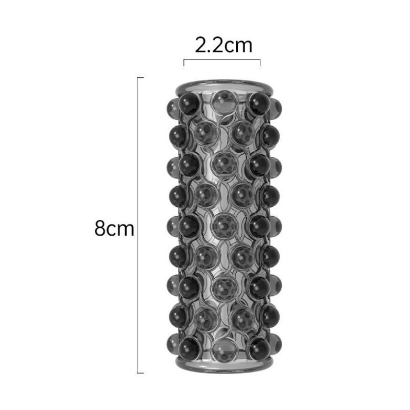 Penis Enlargement Sex Toys For Men Soft Cock Ring Stretcher Extender Sleeve Reusable Condoms Adults Products