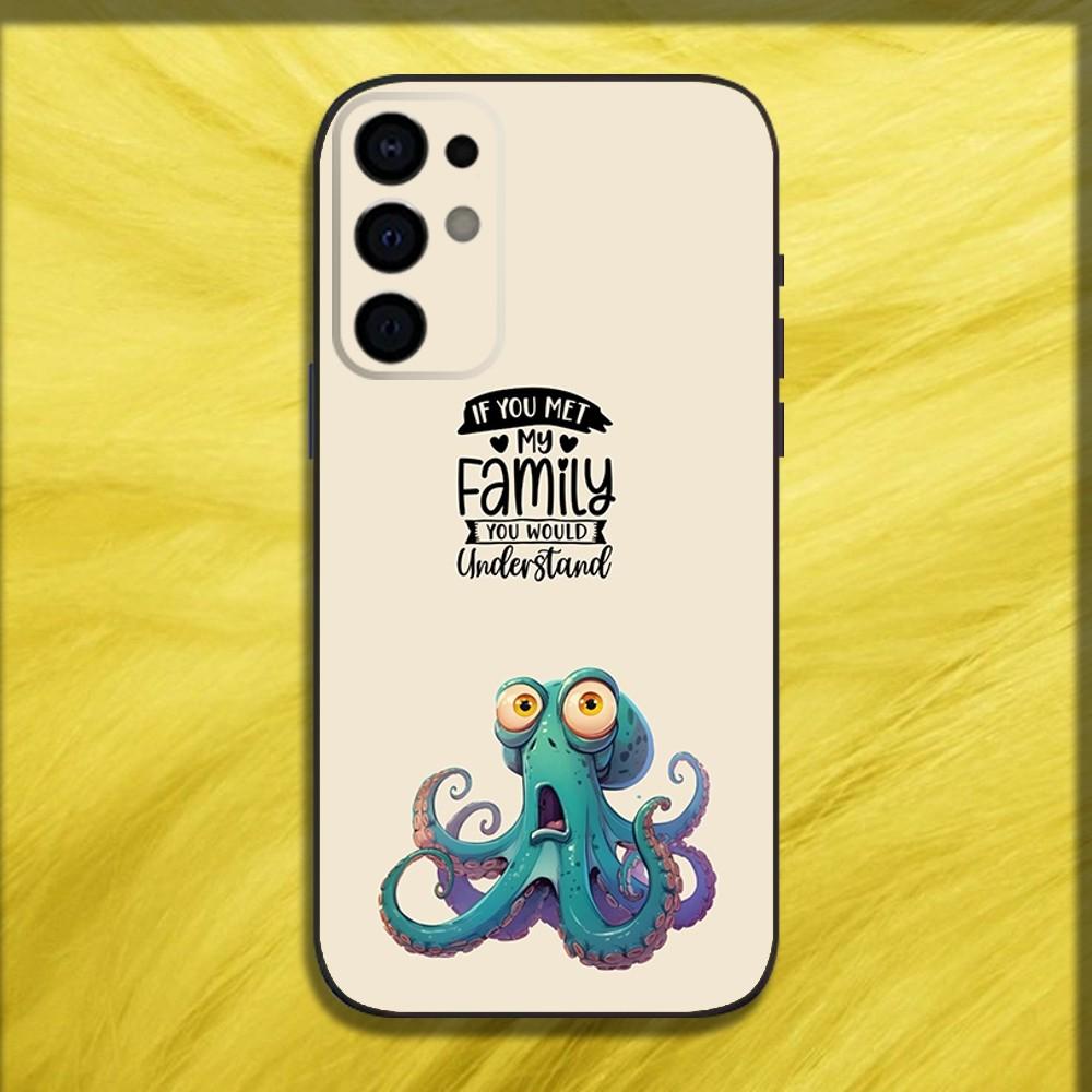

Sloth Monkey Fox Yak Dragon Octopus Snake Phone Case For Samsung S24,S21,S22,S23,S30,Ultra,S20,Plus,Fe,Lite,Note,10,9,5G Cover Samsung S24ULTRA