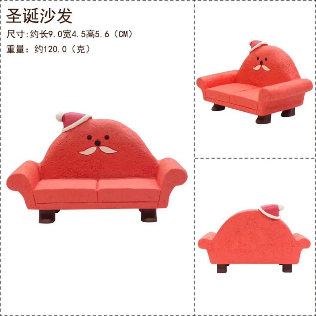 Japan Zakka New Green Sofa Japan Decor Bookshelf Decoration Collectible Home Decor Resin Craft Japan Ornaments