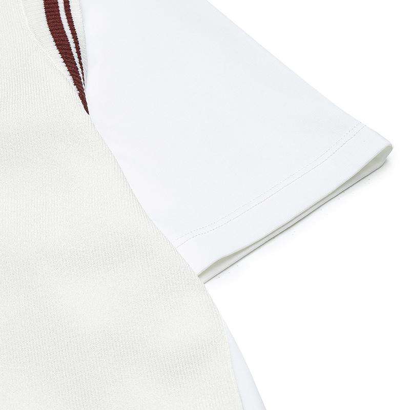 New FILA WHITE T Shirts Women's Cloud White F11W533102F-WT