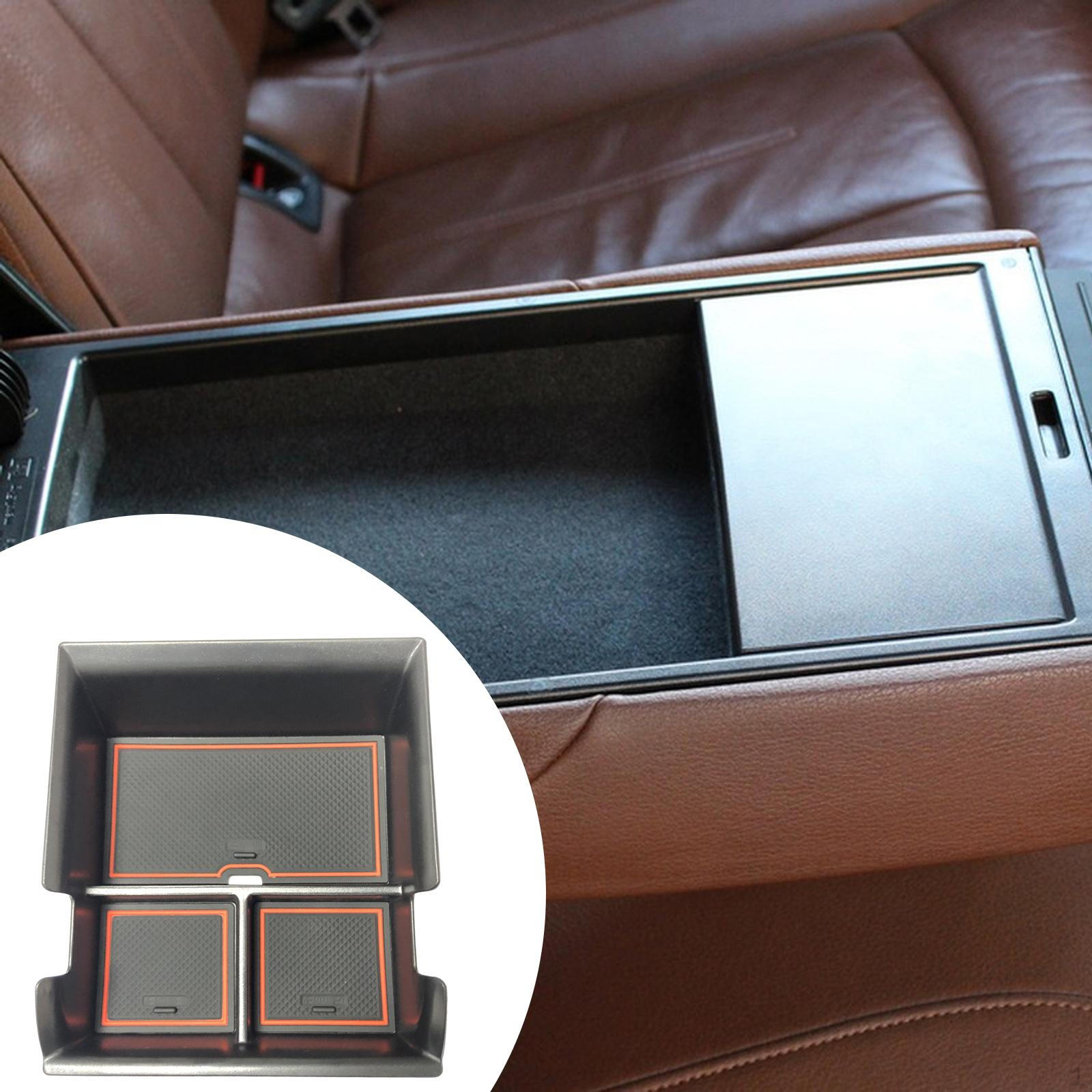 Car Armrest Organizer Tray Auto Interior Accessories Center Console Storage Box