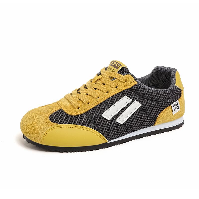 22 autumn new breathable mesh thin board shoes casual running German training shoes platform Forrest Gump shoes