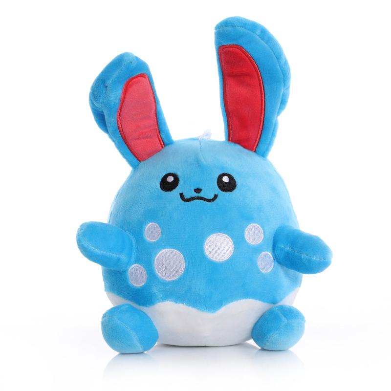 20cm Wigglytuff Caterpie Plush Toy Cartoon Farfetch'd Popplio Weedle Doll Cute Marill Azumaril Plushie Kids Xmas Gifts