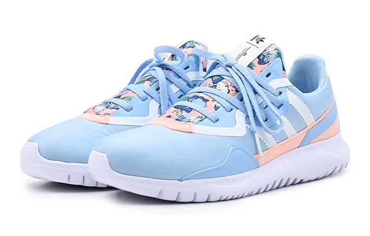 Adidas Originals Flex Collection J Comfortable Low top Kids' Running Shoes Blue White Pink Teenagers Q47141