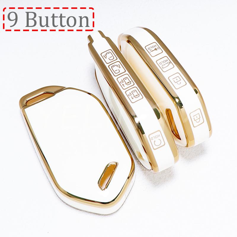 NCUD9 Car Key Case Fob New Key Cover for Kia Picanto Sorento MQ4 Carnival KA4 Morning K5 Carens EV9 Seltos 2024 2025 for Kia