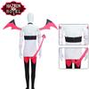 Costume Cosplay Verosika Mayday di Helluva Boss, Abito da Palco Demone Succubo per Halloween