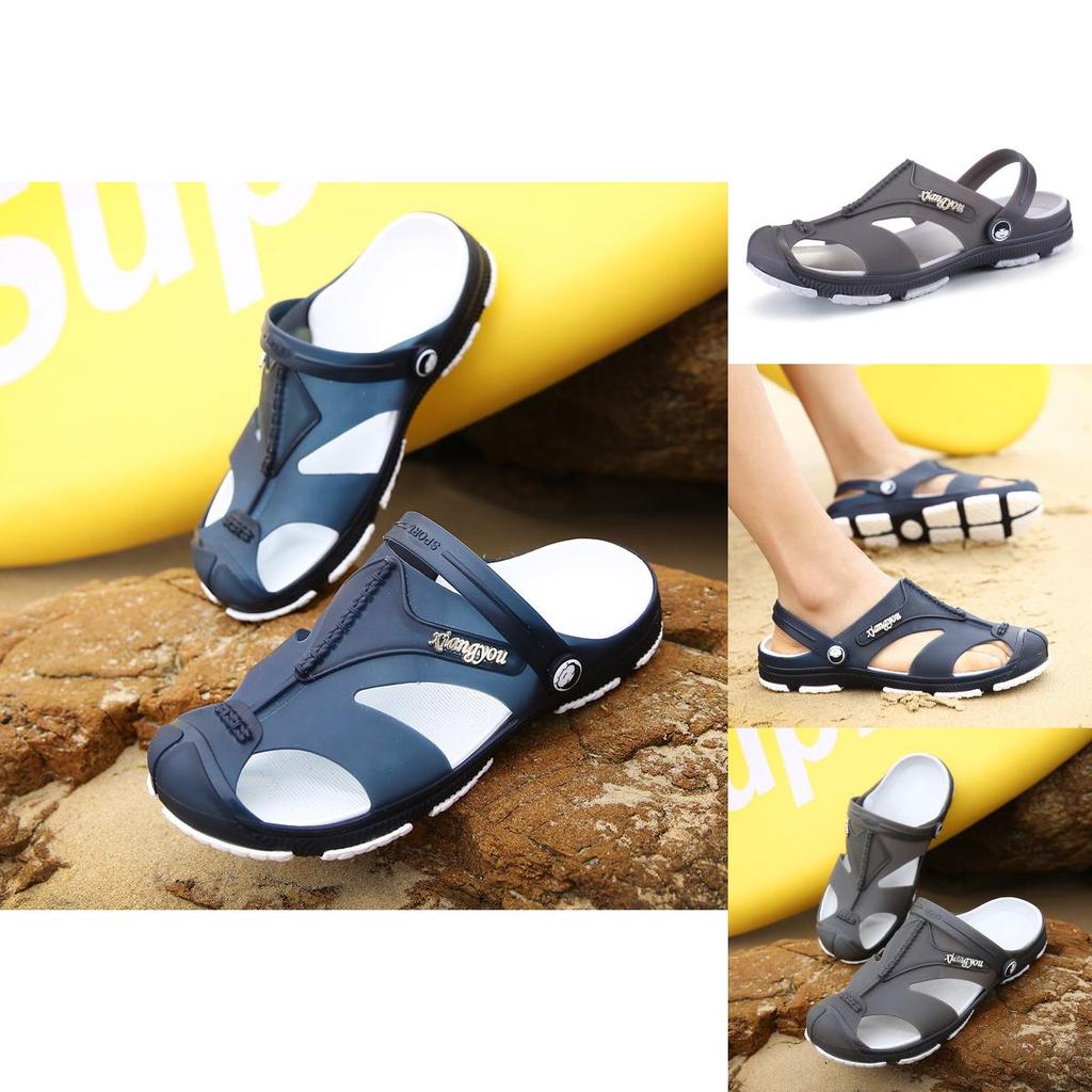 Versatile Mens Flip Flops Sandals Rubber Casual Men Shoes Summer Fashion Beach Slippers