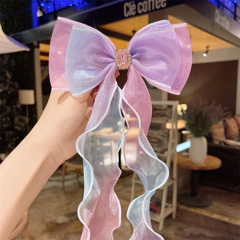 Haarschmuck für Kinder, Schleifen, Bänder, geflochtene Haarnadeln, Kopfschmuck, Prinzessin