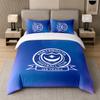 3Pcs Bedding SetPortsmouth FC Soft Bed Sheet and Two Pillowcases Home Bedroom Decor