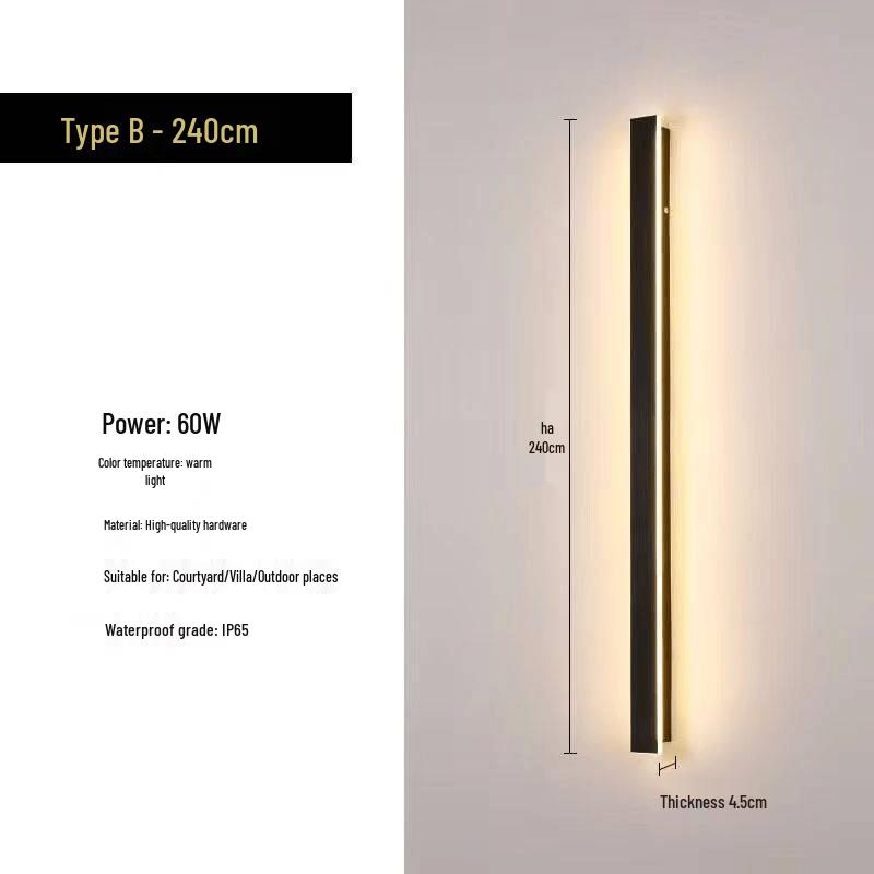 Linear LED Waterproof Wall Light