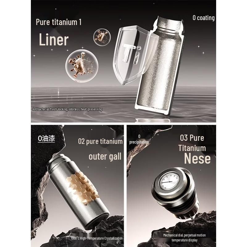 

TOMIC Pure Titanium Tea Cup 410ml