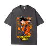 Dragon Ball Goku Anime Print Funny Tops Summer New T-shirt Unisex Dragon Ball Cotton T-shirt