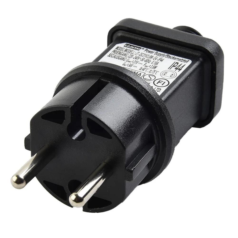 31V 3.6W LED Power Supply Adapter Transformer Driver IP44 2-pin Connectors For Fairy Lights Low Voltage String Projectors