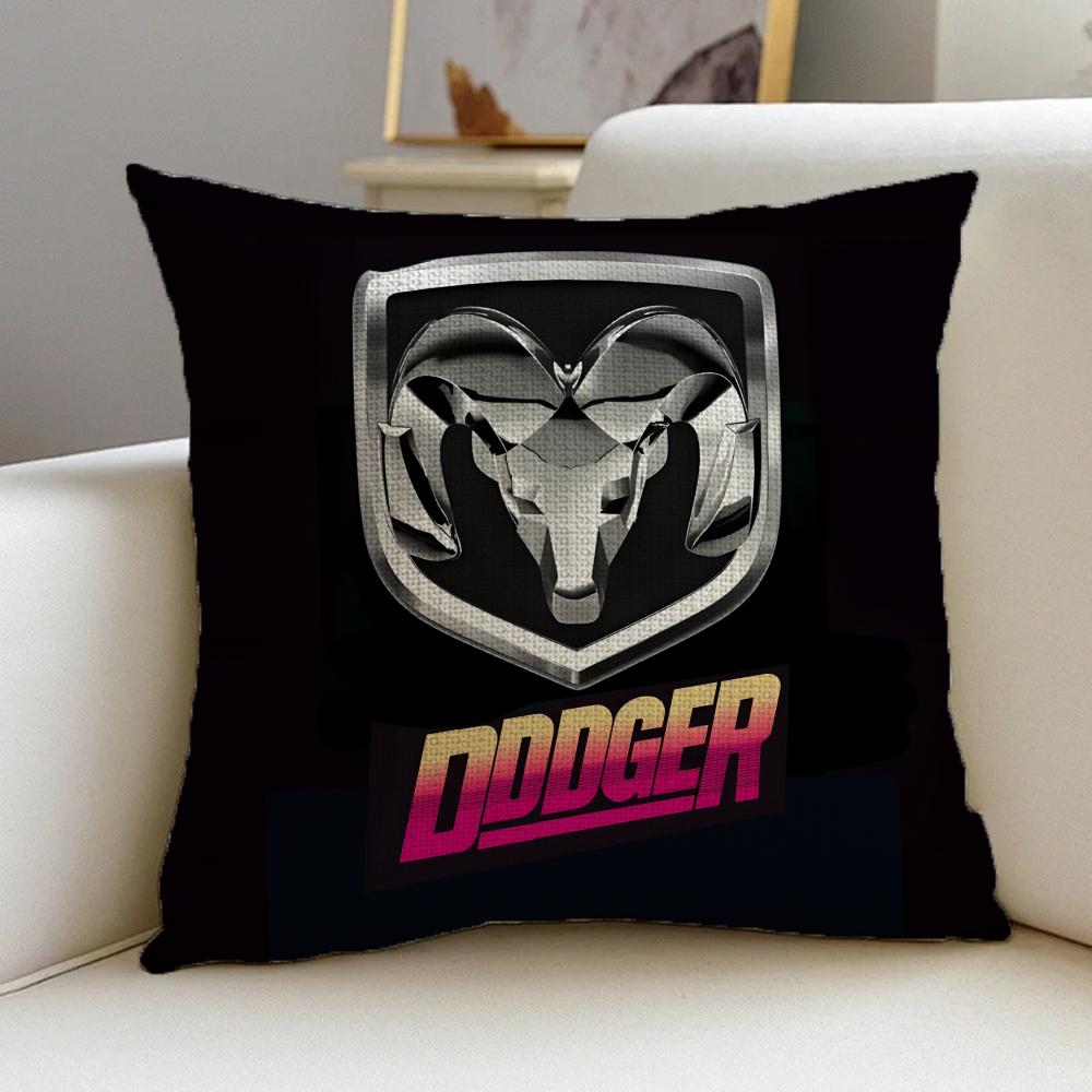 P- Dddodges Cushion Cover Natural Linen Pillowcase Set, All-In-One Decor For Sofa, Bedroom & Chair
