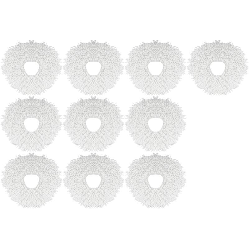 2/4/6/10Pcs Microfiber Mop Cloths for J1/J2 Robot Vacuum Cleaner Mop Pad Washable Wipes Replacement Accessories