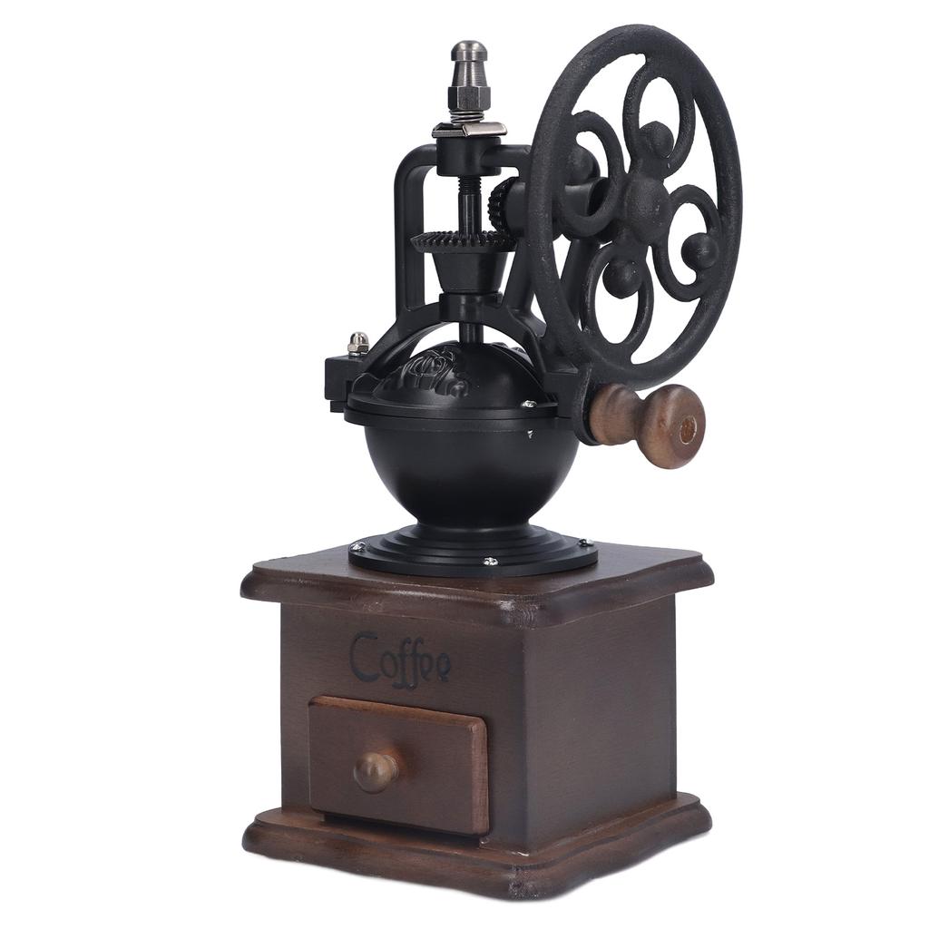 Manual Coffee Grinder Retro Style Sturdy Durable Exquisite Portable Hand Coffee Grinder for Home