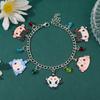 Nezha Ao Bing Cartoon Charm Bracelet With Zinc Alloy Pendant For Gift Giving