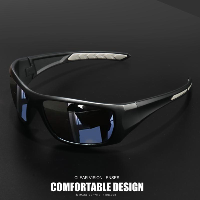 1pc/3pc Unisex Polarized Sports Sunglasses - Indestructible Frame UV400 Protection Ideal for Cycling Fishing Running 7