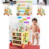 Wooden Childrens Learning Walker With Multifunction For Early Development