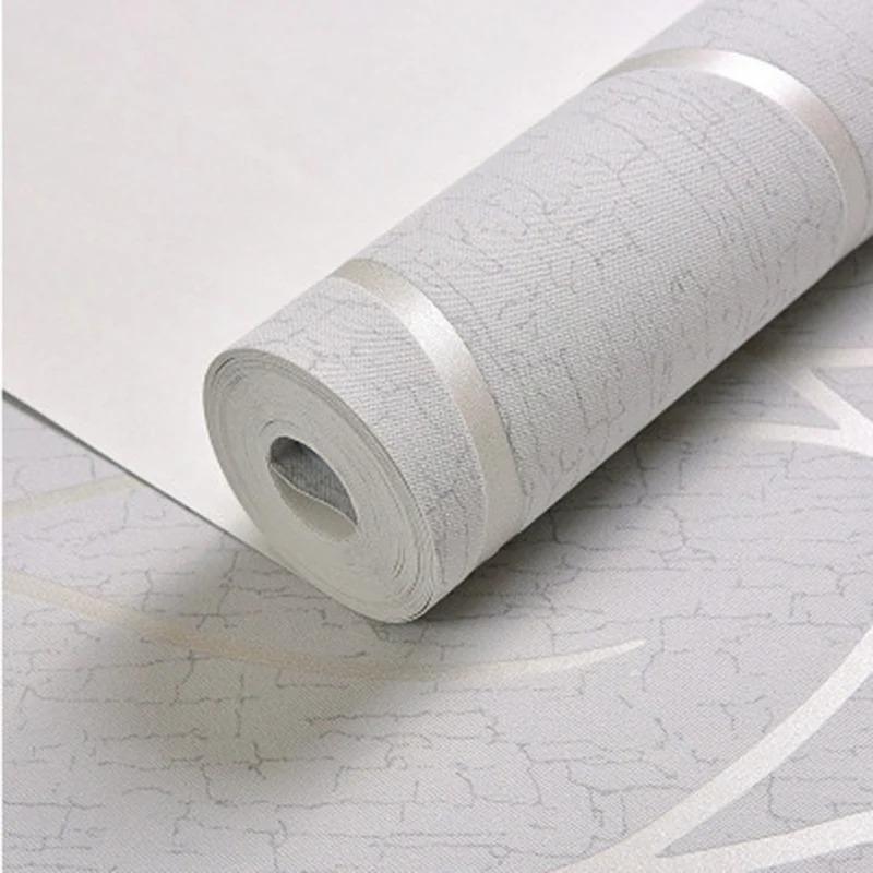 53cm minimalist modern European style non-woven wallpaper  3D curved stripe decoration  room background wall sticker