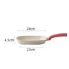 DONNOR Frying Pan Steak Omelet Pan Fried Meat Fish Breakfast Ceramic pot Anti Scald Handle Non-stick Pan For Induction Gas Stove